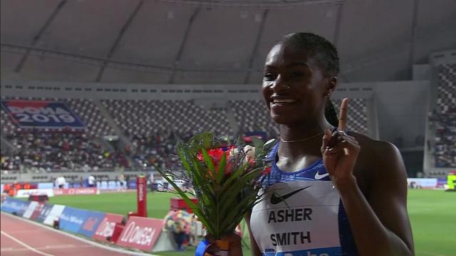 Doha (QAT), 200m dames: Sara Atcho dernière de sa série