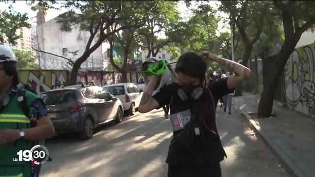 En stage universitaire au Chili, une Suissesse vole au secours des manifestants blessés