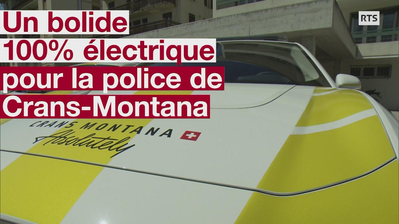 La police de Crans-Montana se dote d'un 4x4 100% électrique