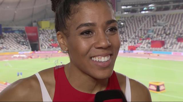 Relais 4x100m dames : interview du relais suisse après la course