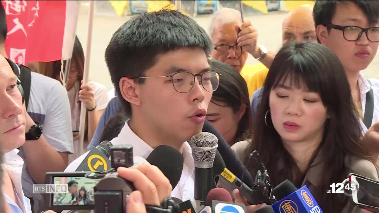 A Hong Kong un militant pro-démocratie emprisonné depuis 2014 a été libéré. Il va rejoindre le mouvement de protestation.