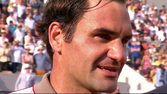 1-4, S. Wawrinka (SUI) - R. Federer (SUI) 6-7, 6-4, 6-7, 4-6: interview d'après match