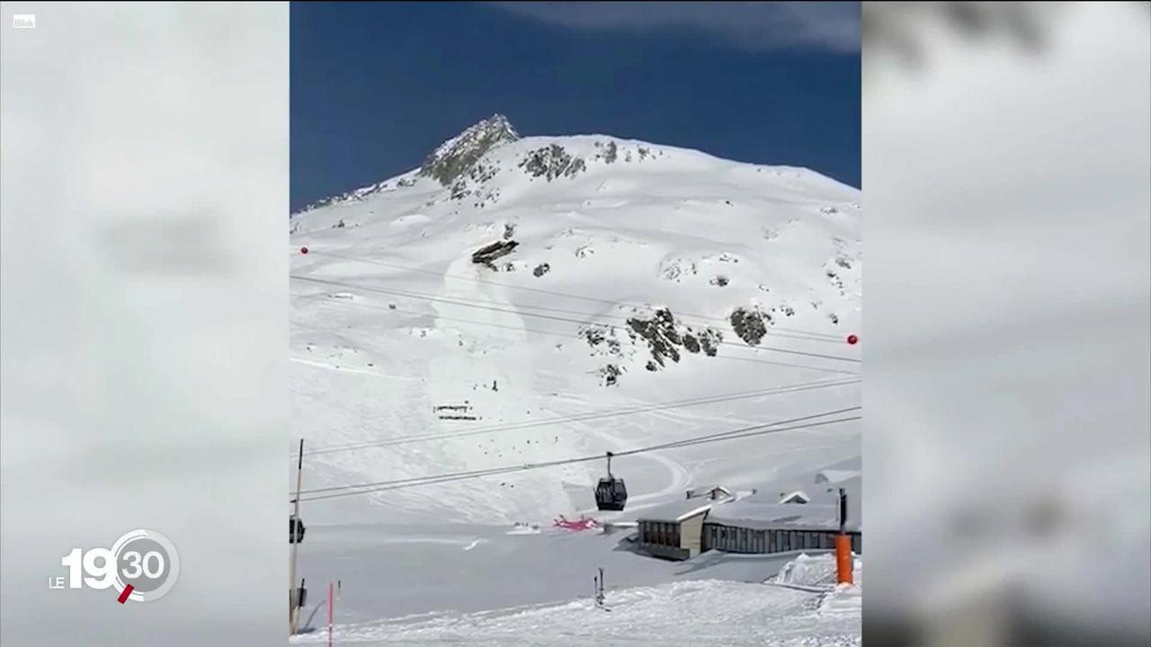 Une avalanche sur les pistes d'Andermatt (UR) fait deux blessés