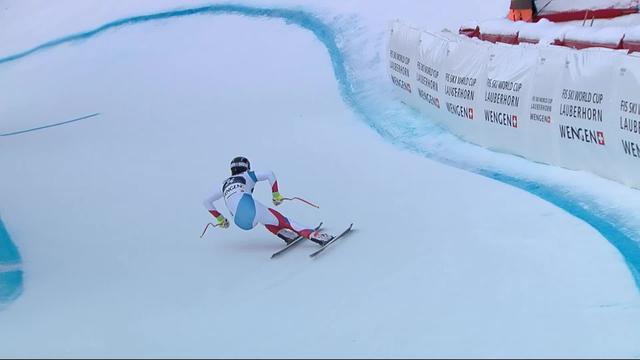 Wengen (SUI), descente du combiné messieurs: Sandro Simonet (SUI)