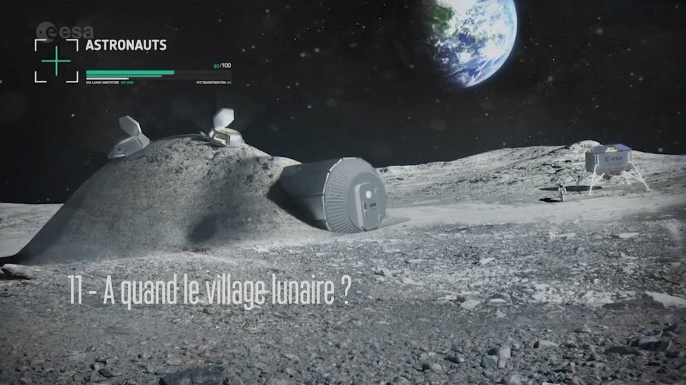 Claudie Haigneré, astronaute - A quand le village lunaire?