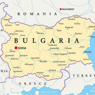 Carte politique de la Bulgarie [Depositphotos - Furian]