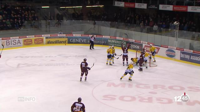 Hockey sur glace: victoire pour Lausanne et défaite de Genève-Servette.