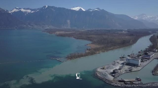 Un delta à l'embouchure du Rhône dans le lac Léman: un projet de la 3ème correction du Rhône devisé à 40 millions de CHF