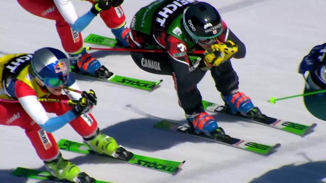 Feldberg (GER), Skicross, petite finale dames: les Suissesses 3e et 4e