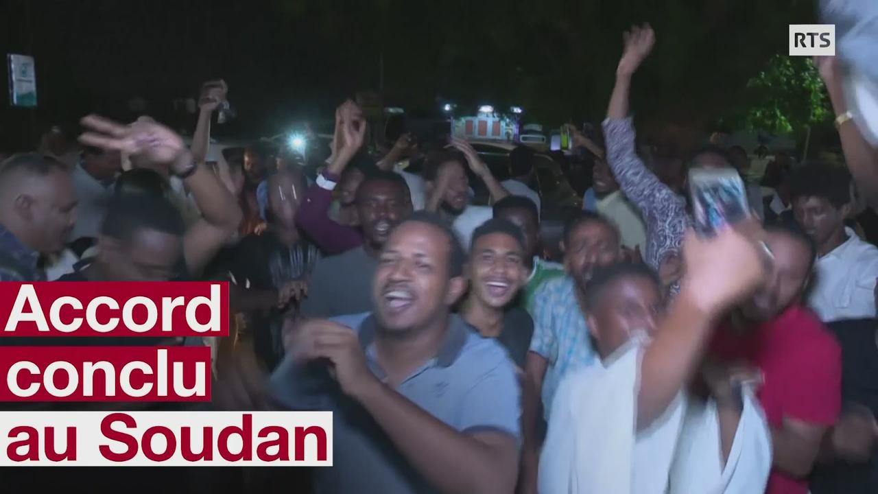 Accord conclu au Soudan
