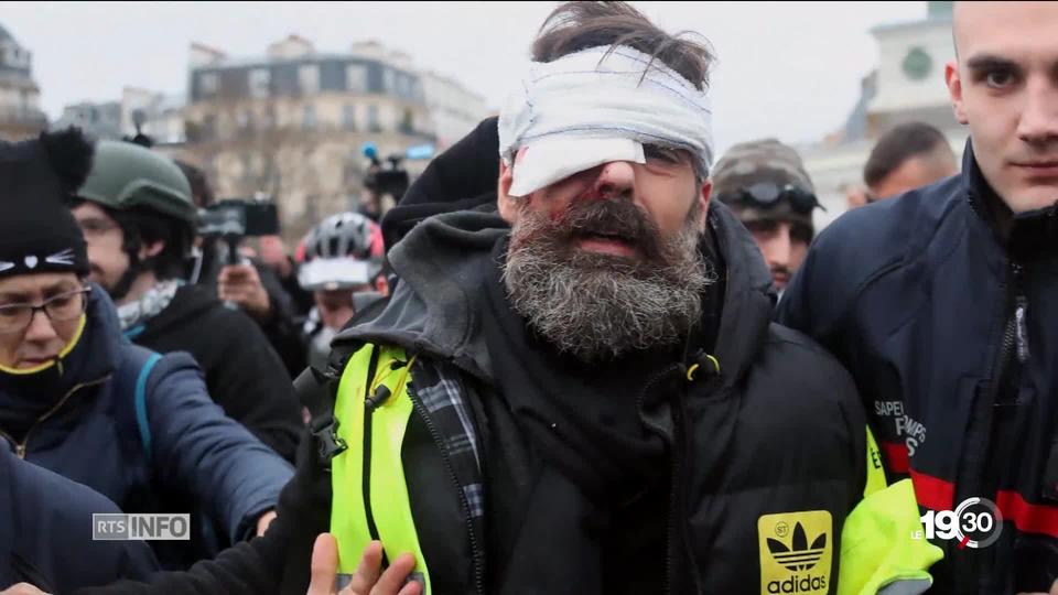 Polémique en France sur l'usage par la police d'une arme lors des manifestations des gilets jaunes