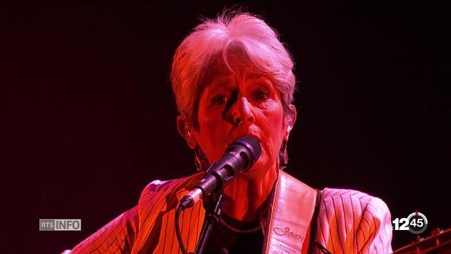 La chanteuse Joan Baez a fait ses adieux au Montreux Jazz Festival