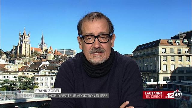 Frank Zobel, vice-directeur Addiction suisse, sur l'augmentation de la dépendance aux médicaments.