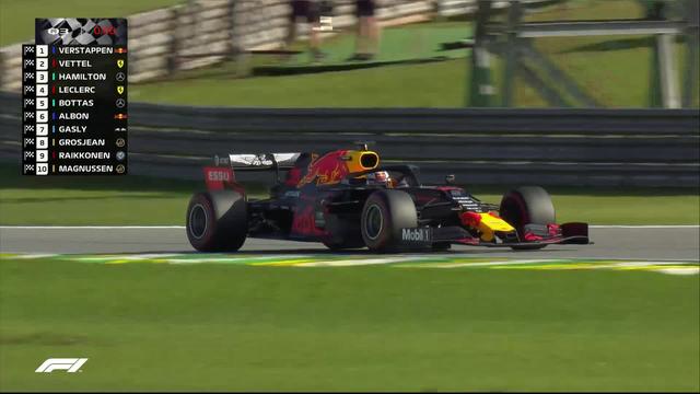 GP du Brésil, (#20) Q3: Verstappen (NED) 1er devant Vettel (GER) et Hamilton (GBR)