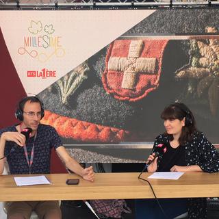 Stéphane Gabioud et June Milo [RTS - Anouk Wehrli]