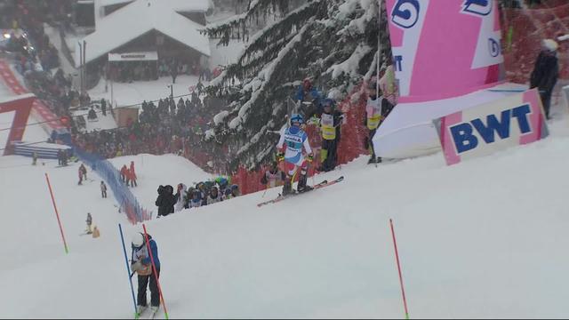 Adelboden (SUI), slalom messieurs 2e manche: Reto Schmidiger (SUI)