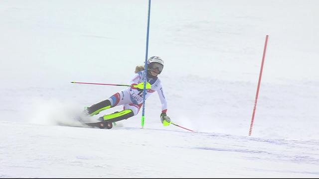 Levi (FIN), slalom dames: Aline Danioth (SUI)