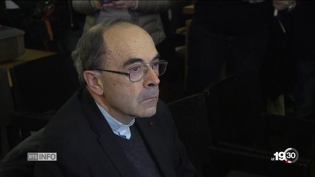 Pédophilie dans l'église: à son procès, Barbarin assure n'avoir jamais cherché à cacher "ces faits horribles"