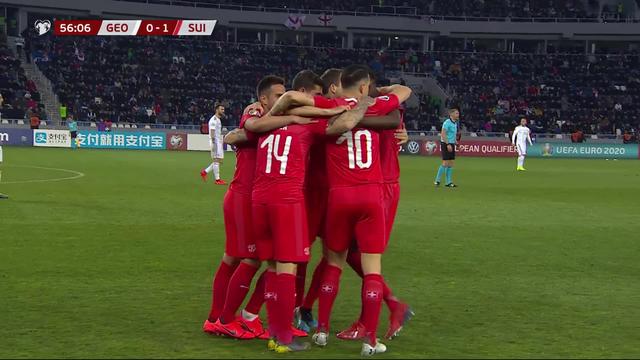 Gr.B, Géorgie - Suisse (0-1): 57e, Zuber ouvre le score
