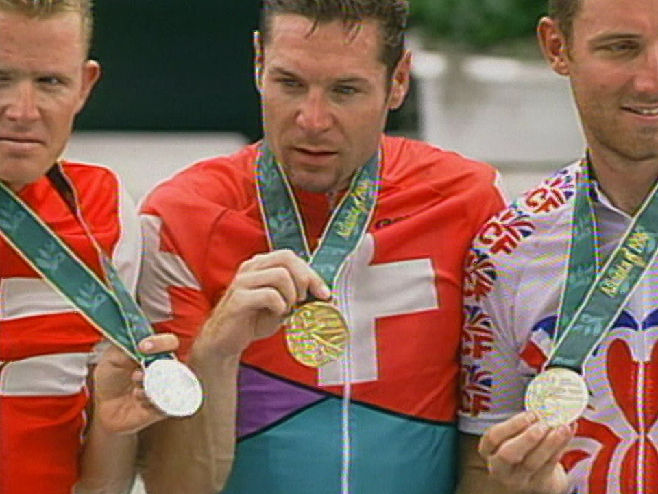 Le cycliste suisse Pascal Richard. [RTS]