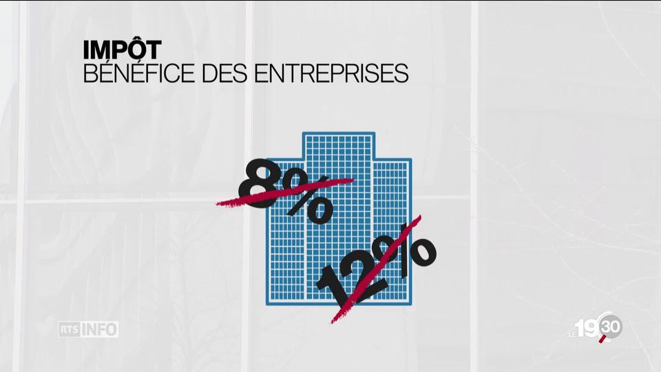 Les cantons prévoient de baisser le taux d'imposition des entreprises en cas d'acceptation de la RFFA le 19 mai