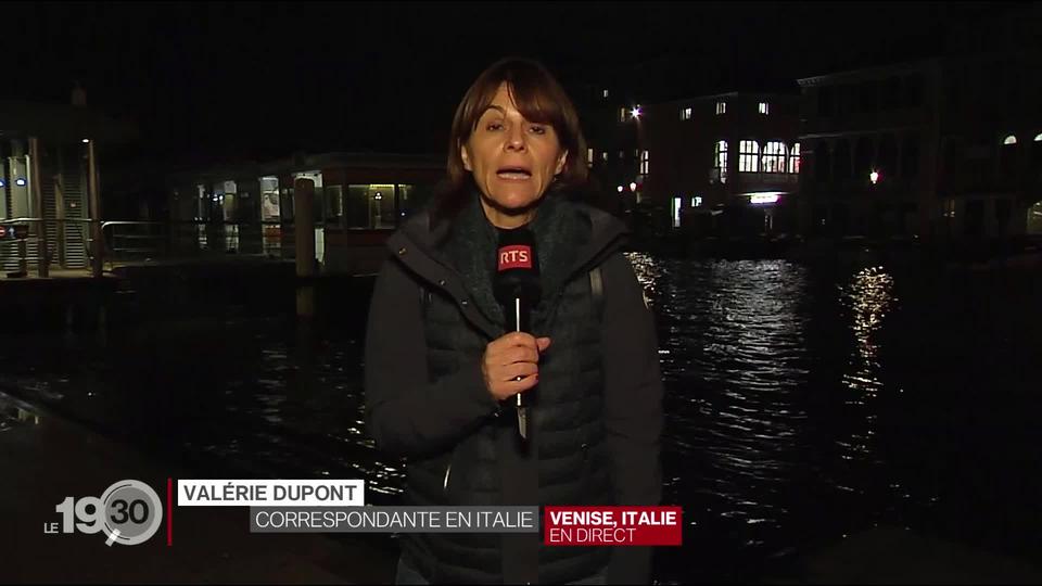 Marée record à Venise: les explications de Valérie Dupont