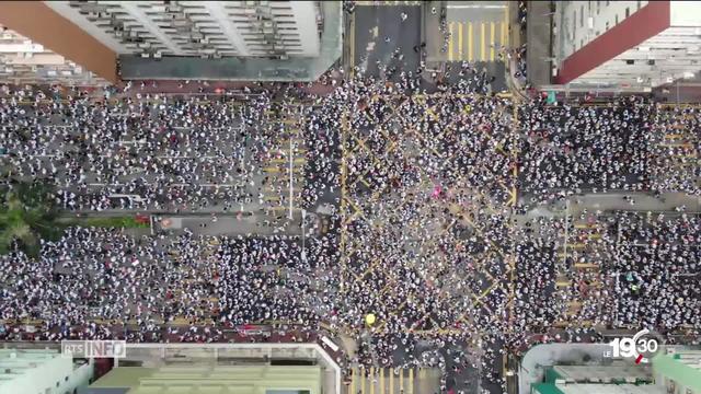 Hong Kong: un million de manifestants contre un projet de loi d'extradition