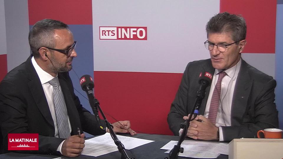 L'invité de La Matinale (vidéo) - Patrick Odier, associé-gérant chez Lombard Odier à Genève