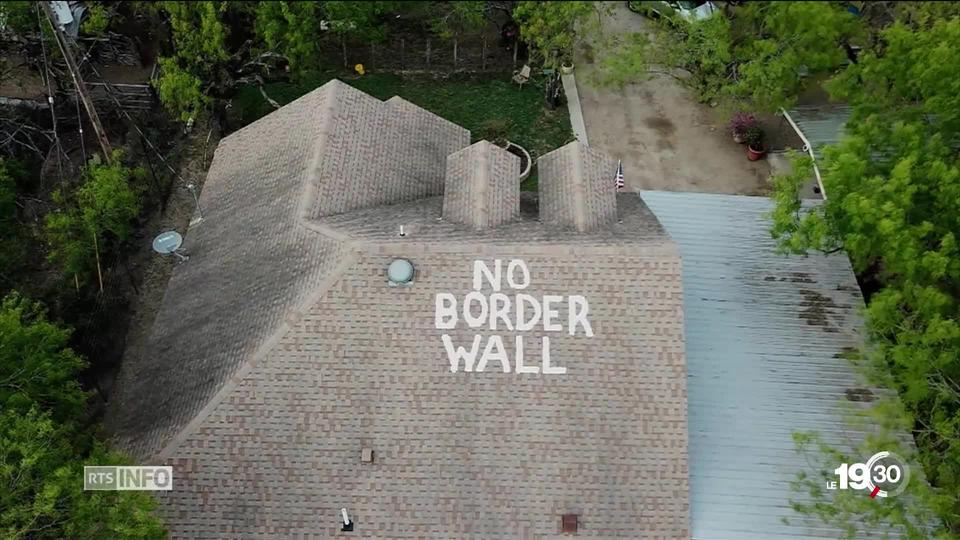 Le projet de mur de Donald Trump est contesté au Congrès, mais aussi sur le terrain, à la frontière avec le Mexique.