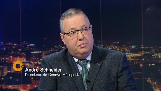 Le directeur de Genève Aéroport André Schneider réagit aux manifestations de jeunes sur le climat.