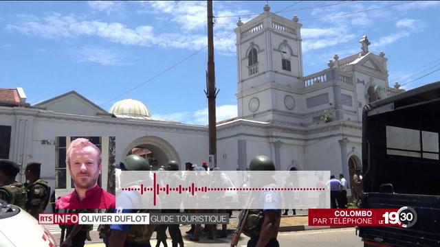 Témoignage d'un guide français installé à Colombo depuis 3 ans sur le climat après les attentats.