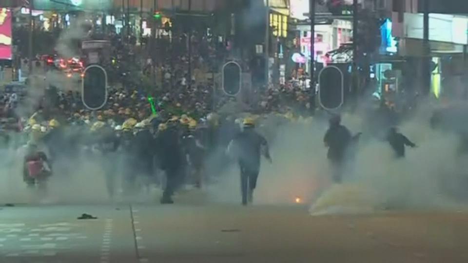 De nouveaux heurts lors des manifestations à Hong Kong