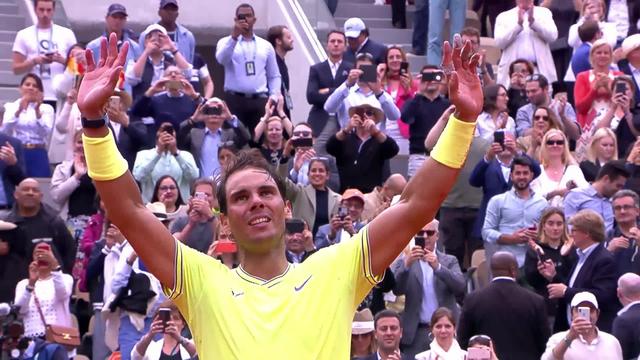 Finale, D. Thiem (AUT) - R. Nadal (ESP) 3-6, 7-5, 1-6, 1-6: victoire écrasante de Nadal (ESP) face à Thiem (AUT)