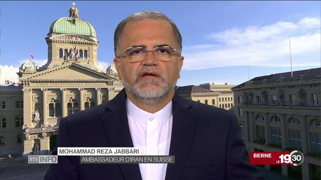 Mohammad Reza Jabbari, ambassadeur d'Iran à Berne "La Suisse joue un rôle très important, très actif."