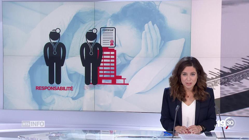 Cynthia Gani: "L'auteur du certificat doit avoir constaté personnellement l'état du patient."