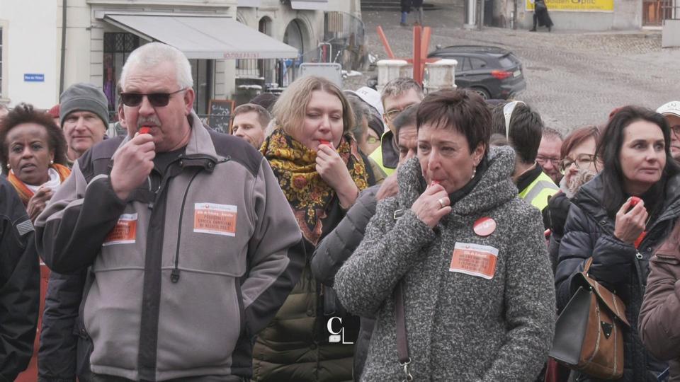 A Fribourg, des employés disent "non" à la réforme de leur caisse 2e pilier