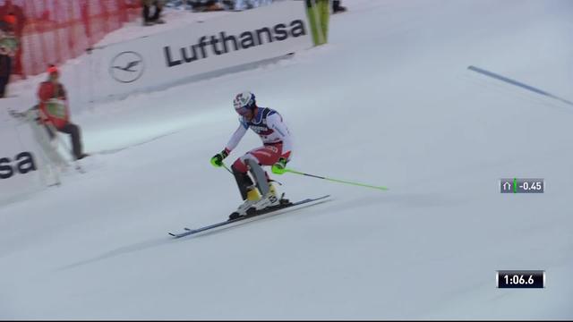 Zagreb (CRO), slalom messieurs: Luca Aerni (SUI)