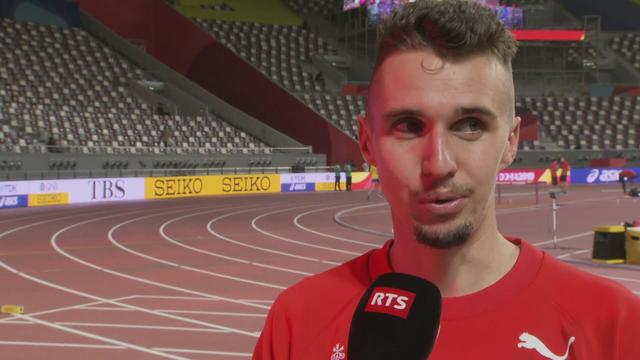 Athlétisme: Julien Wanders (5000m) à l’interview