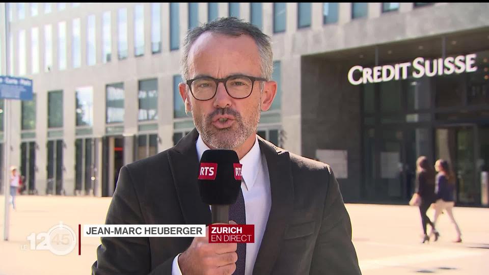 Eclairage de Jean-Marc Heuberger sur l'affaire qui secoue Credit Suisse.