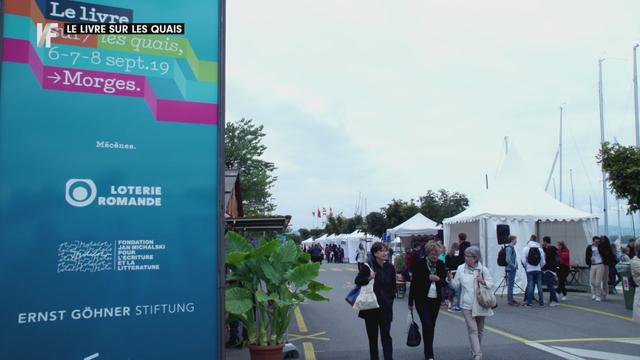 ADN - le livre sur les quais s’est déroulé à Morges, l’occasion de visiter le dispositif de production RTS