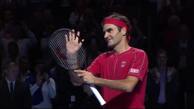 16e de finale: Federer (SUI) - Gojowczyck (ALL) (6-1, 6-2)