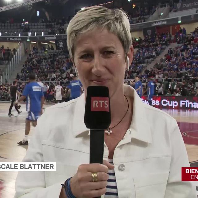 Pascale Blattner: "Tout est fait pour donner un coup de jeune au basket suisse".