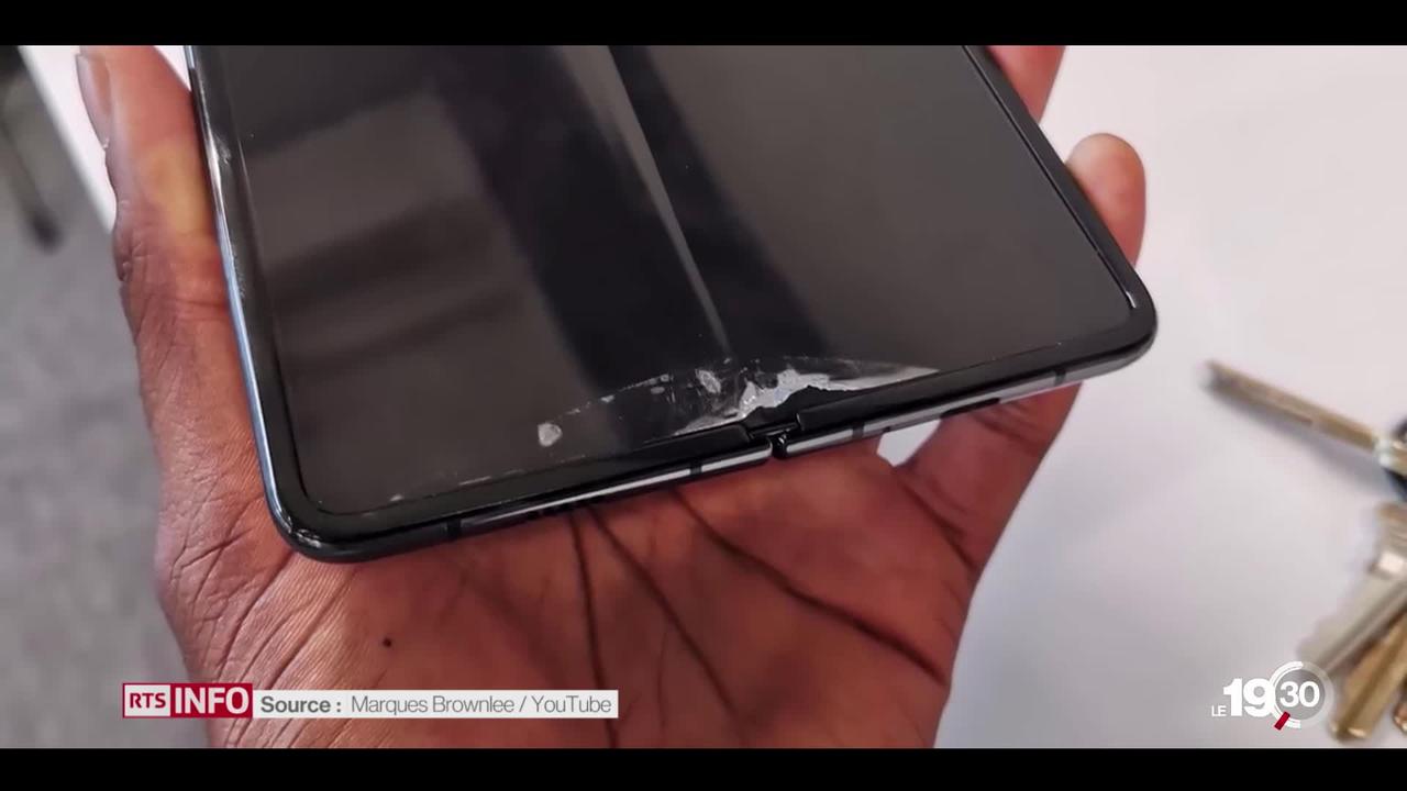 Le smartphone pliable est trop fragile. Samsung renonce à le commercialiser.