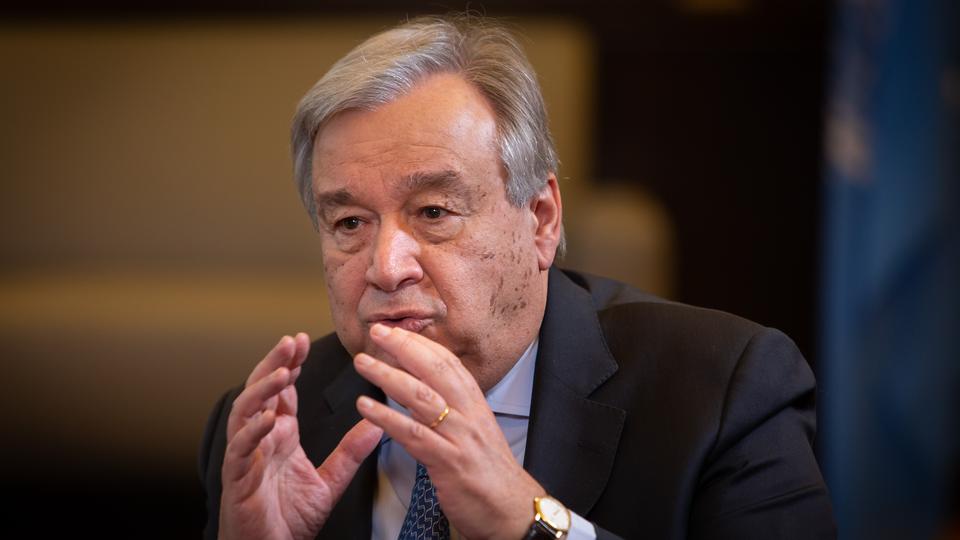 Antonio Guterres: "Genève restera la capitale humanitaire" [RTS - Laurent Bleuze]