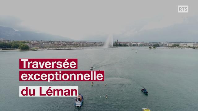 Amputé des bras, un nageur traverse le Léman d'est en ouest en 21 heures