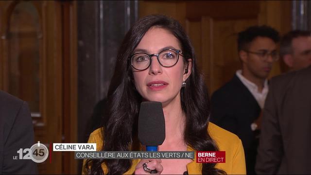 Céline Vara, Conseillère aux Etats Les Verts : "Manifestement, on ne veut pas d'écologiste au gouvernement"