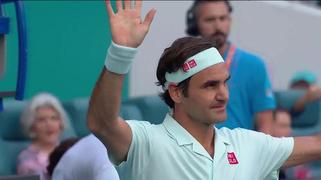 ATP Miami, 1-8e: Medvedev (RUS) - Federer (SUI) ( 4-6, 2-6)