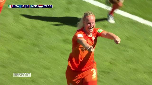 Coupe du Monde de football féminine: Italie – Pays-Bas (0-2)