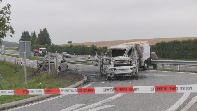 Nouvelles images du braquage sur l autoroute