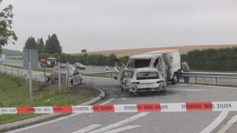 Nouvelles images du braquage sur l autoroute